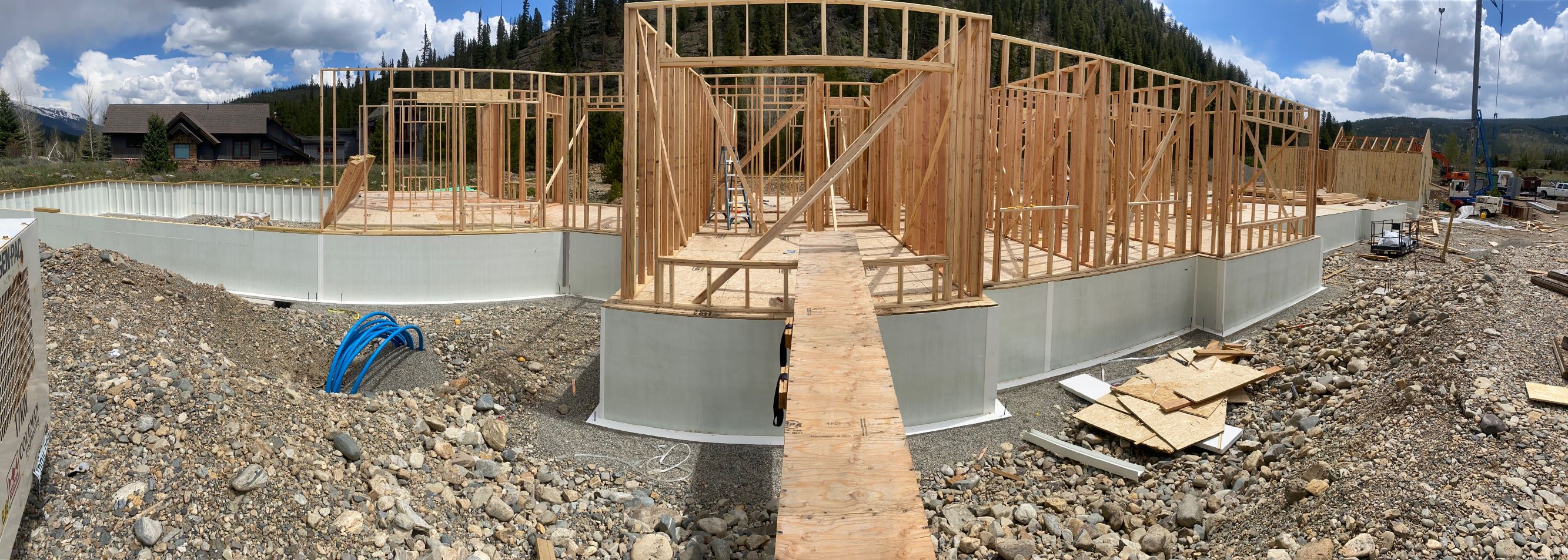 Fiberglass Foundation and Framing