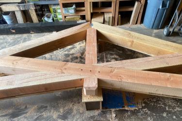 Decorative Wood Truss